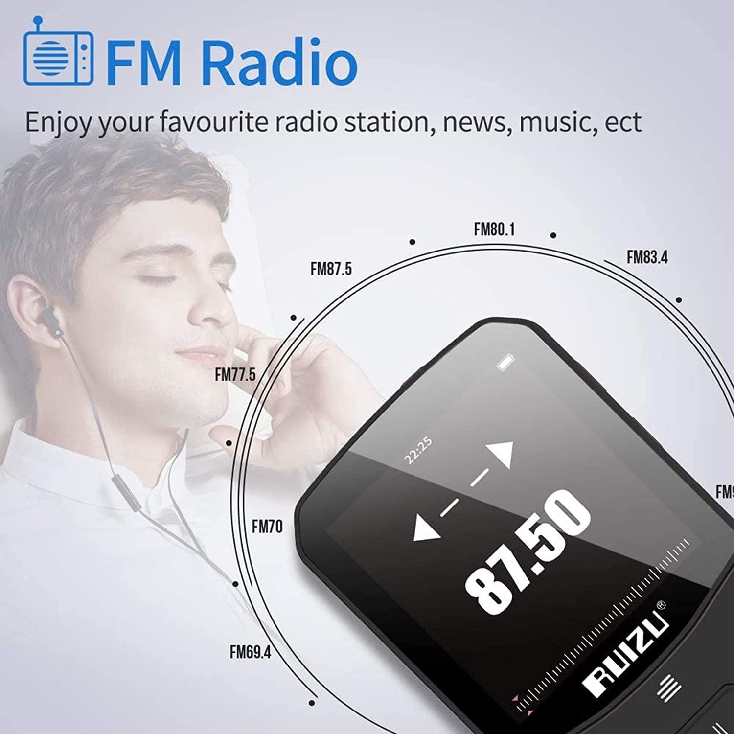 RUIZU X52 MP3 PLAYER - Image 6