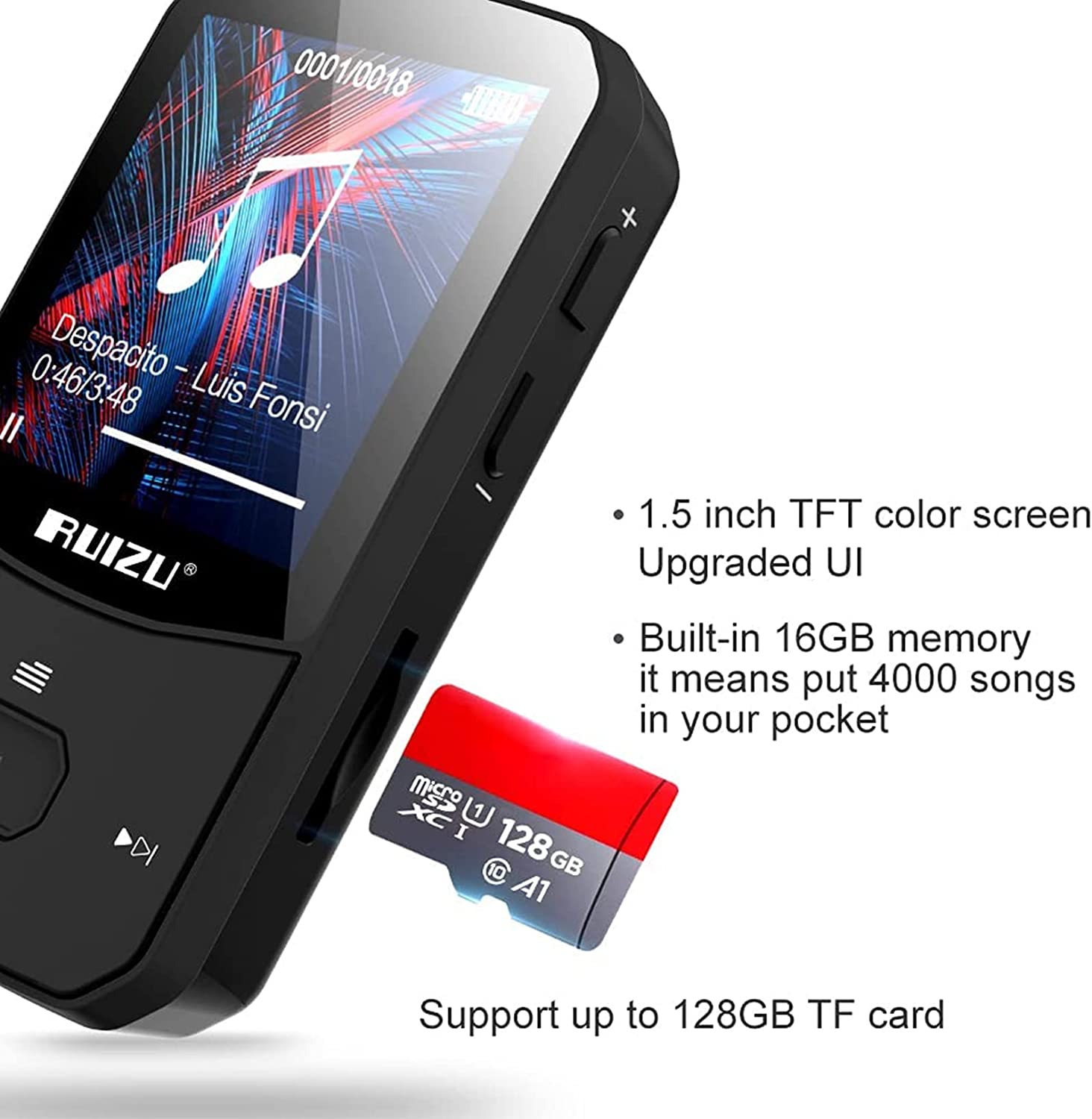 RUIZU X52 MP3 PLAYER - Image 3
