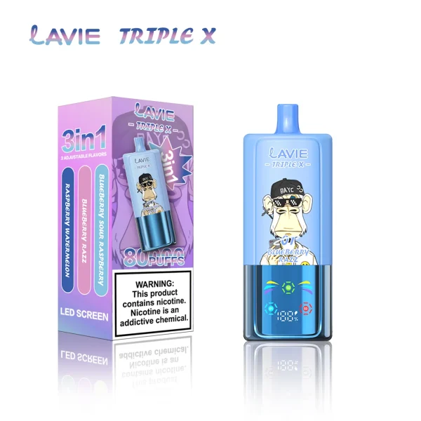 Lavie 80000 Puffs 3 in 1 Flavors Disposable Vape Pack