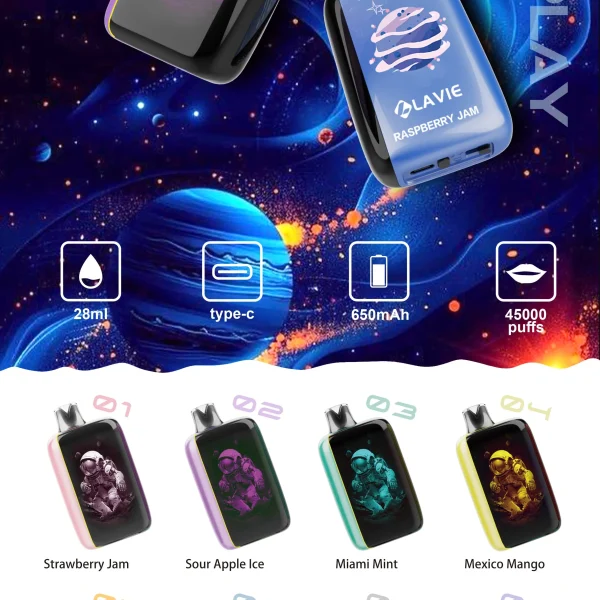 Lavie Astronaut 45000 Puffs 3D Display Disposable Vape