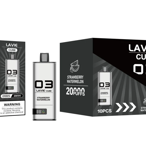 Lavie Cube 20000 Puffs Metal Case Disposable Vape Pack