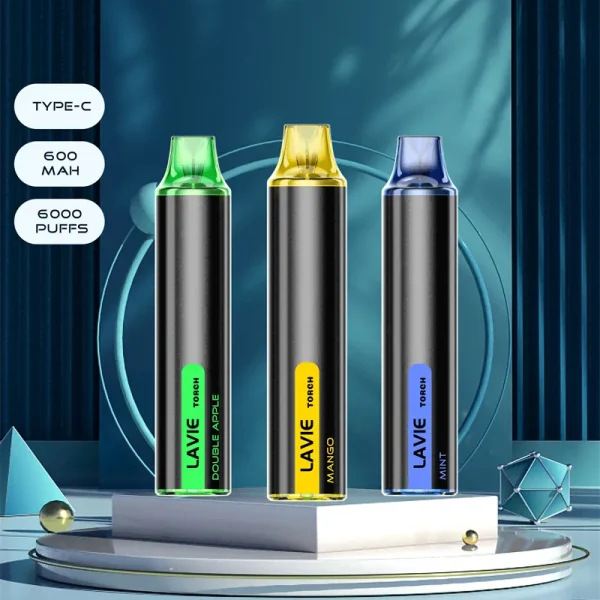 Lavie Torch 6000 Puffs Slim Disposable Vape