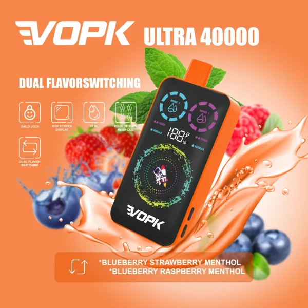 Vopk 40000 Puffs Child Lock Disposable Vape