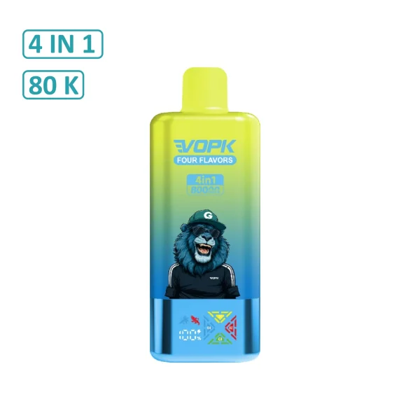 Vopk 80000 puffs 4 in 1 flavor Disposable Vape