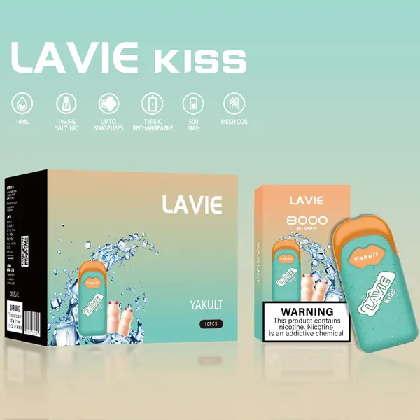 Lavie Kiss 8000 Puffs Lip Shape Disposable Vape